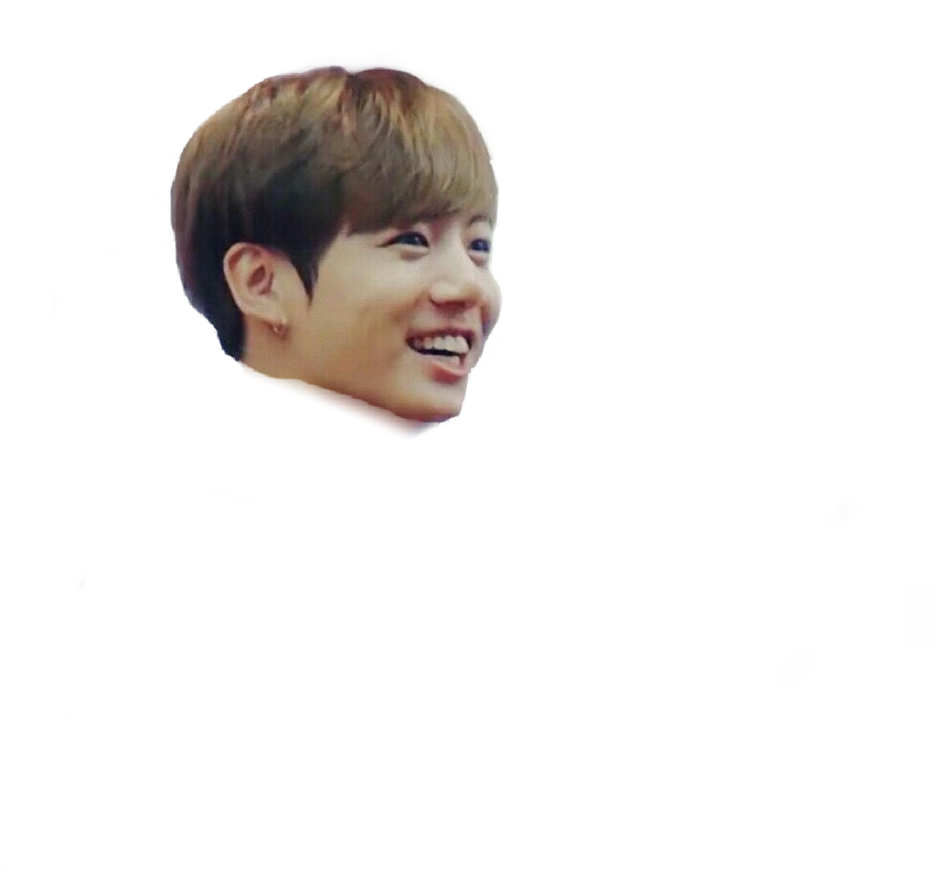 短棕髮年輕男子在黑色背景前燦爛微笑。 — Jungkook 壁紙
