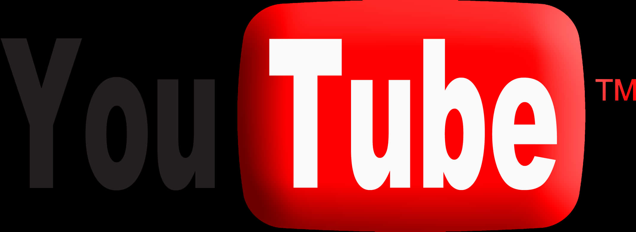 YouTube 標誌黑色背景 壁紙
