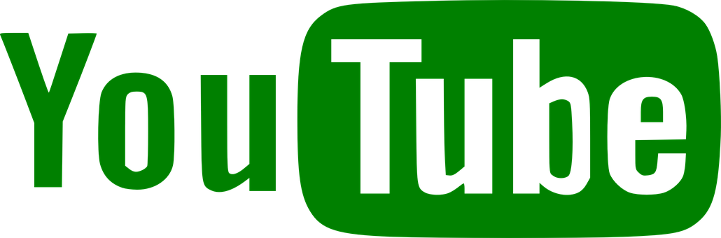YouTube 標誌綠色背景 壁紙