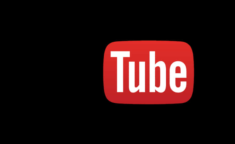 YouTube 標誌黑色背景 壁紙