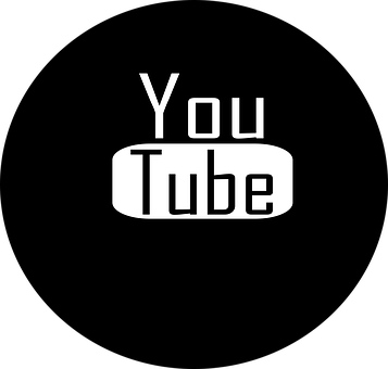 YouTube 標誌黑色背景 壁紙