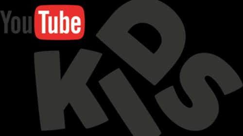 YouTube Kids 標誌深色背景 壁紙