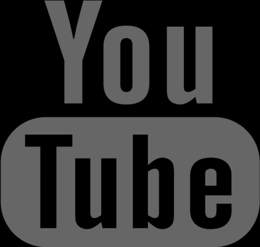 YouTube 標誌黑色背景 壁紙