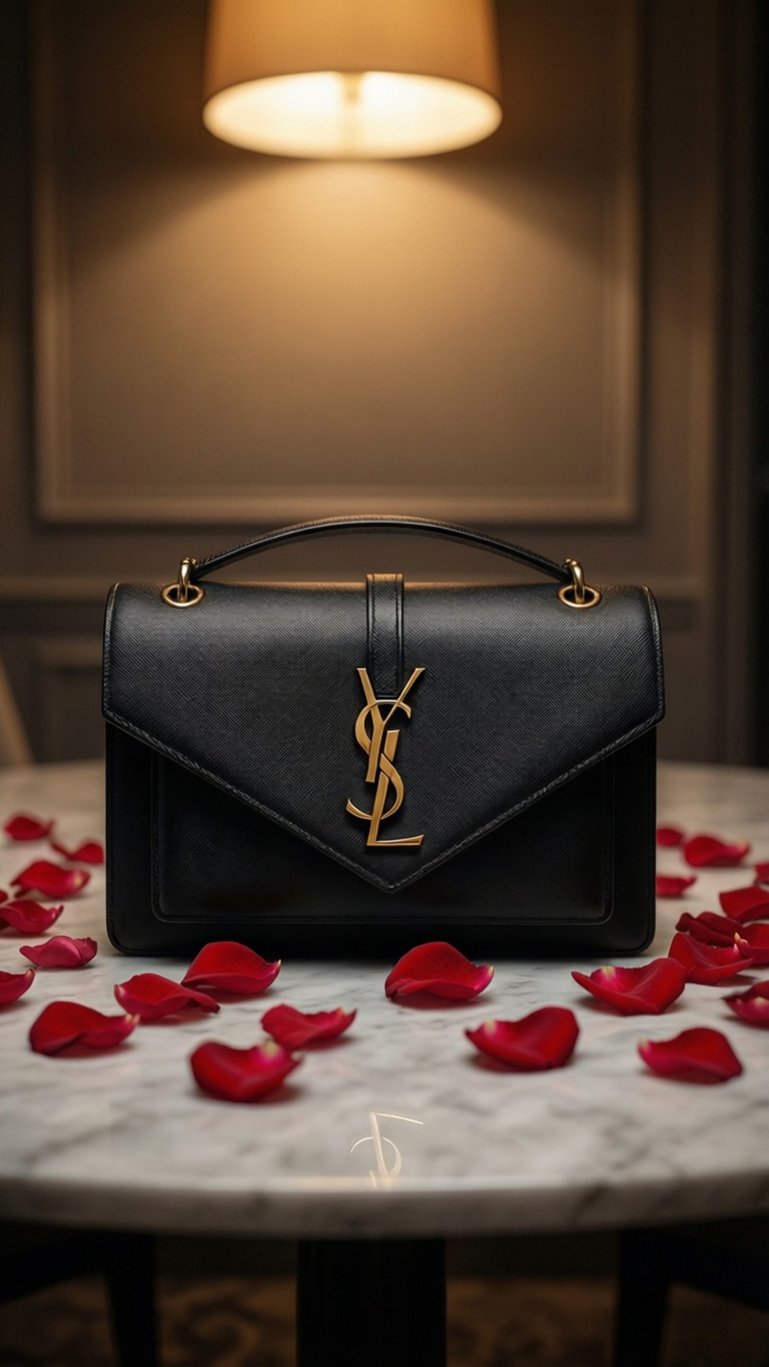 YSL玫瑰花瓣優雅 壁紙