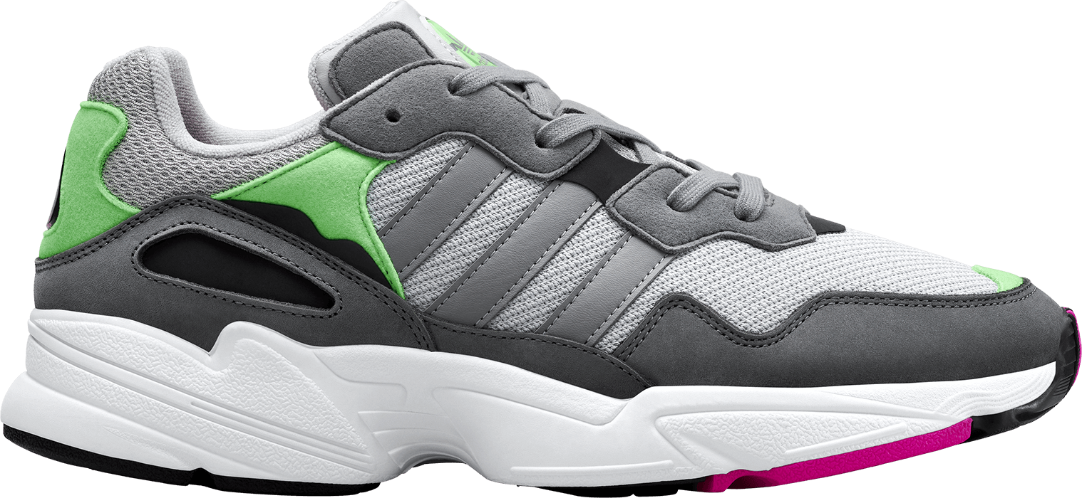 愛迪達 Yung96 運動鞋 灰綠 壁紙