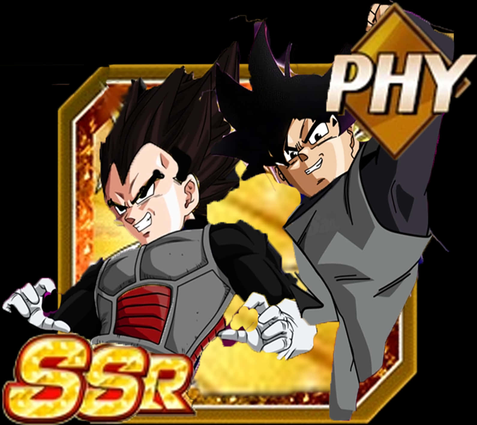 七龍珠Z 貝吉塔 SS R PHY 卡片藝術 壁紙