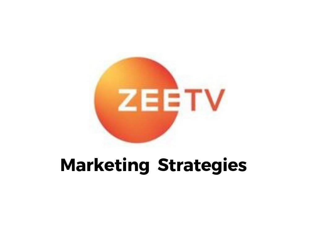 Media 桌布 壁紙 — Zeetv 標誌，帶有橙色漸變圓圈和文字，白色背景，下方有「Marketing Strategies」。