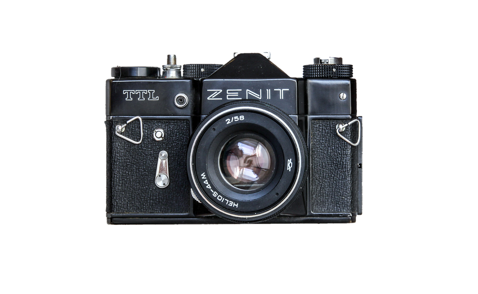 復古Zenit T T L相機 壁紙