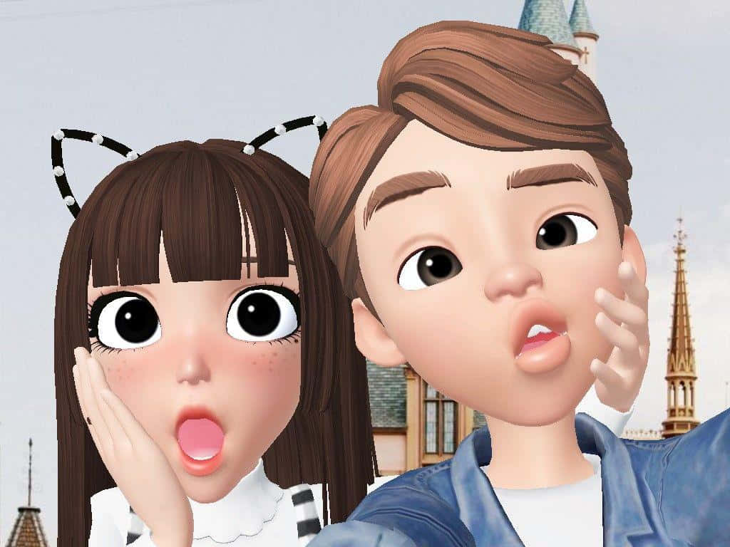 Zepeto 1024 x 768 背景 壁紙
