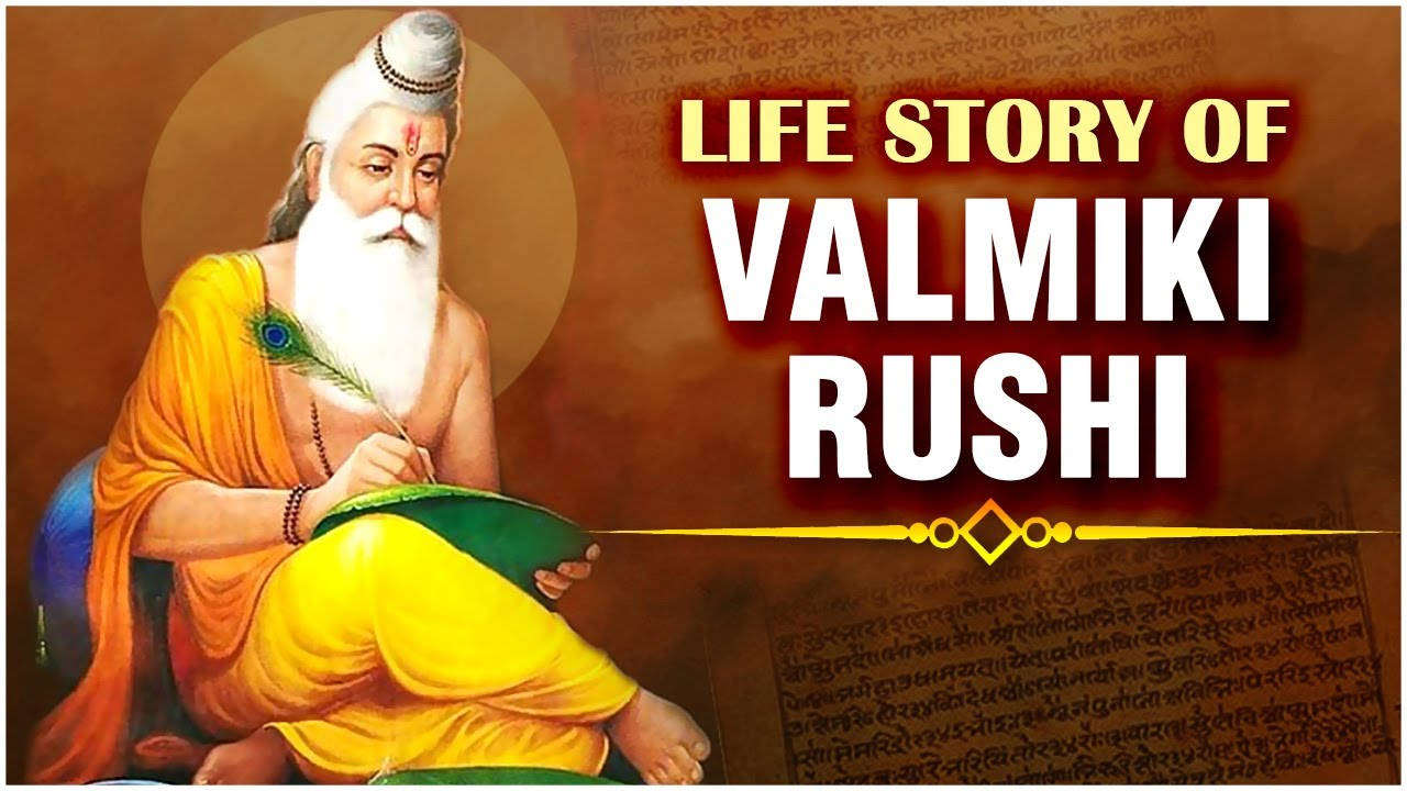 guru nanak dev ji 桌布 壁紙 — 一位插圖中的聖人，白鬍鬚，孔雀羽毛，在金色光環背景下於卷軸上書寫。