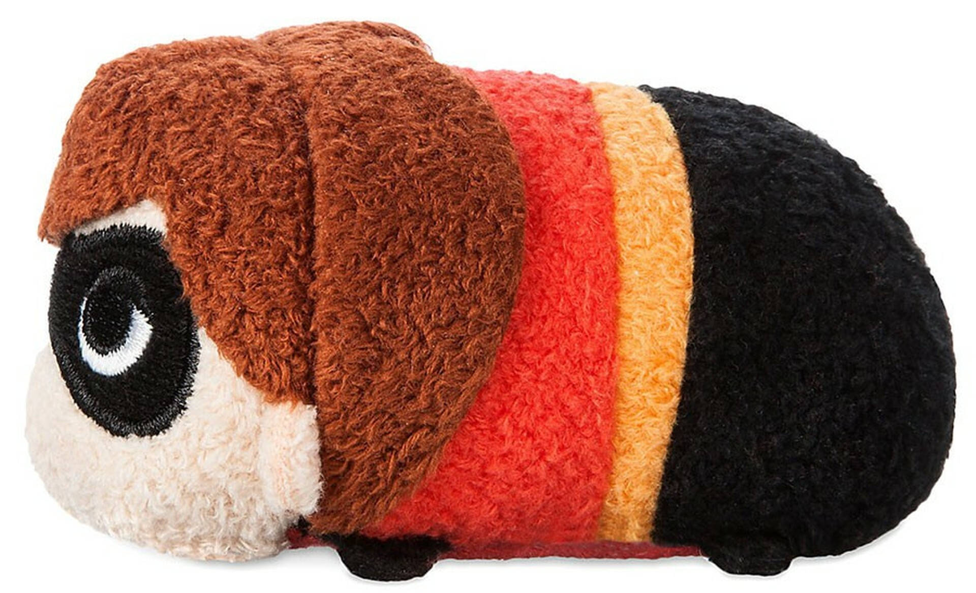 有大眼睛和彩色條紋的比格犬毛絨玩具。 — Tsum tsum 壁紙