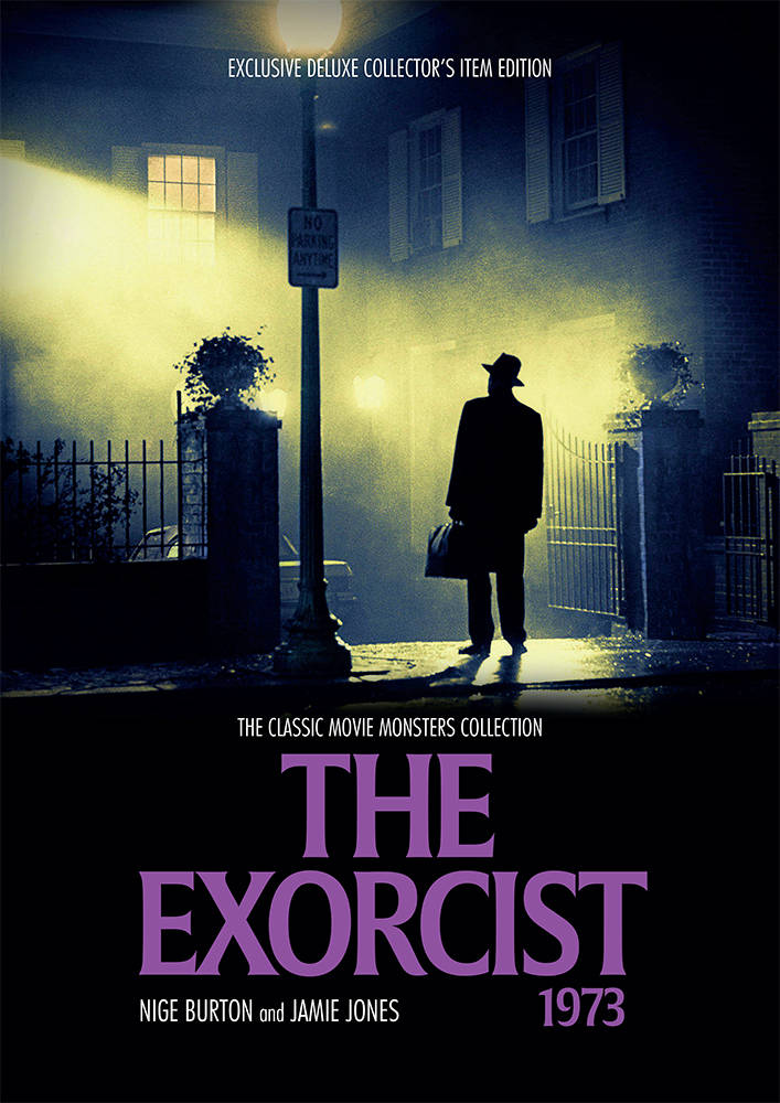 電影動圖 桌布 壁紙 — 一個孤獨的男人戴著軟呢帽和外套，在霧夜中站在黑暗城市小巷的路燈下形成剪影。