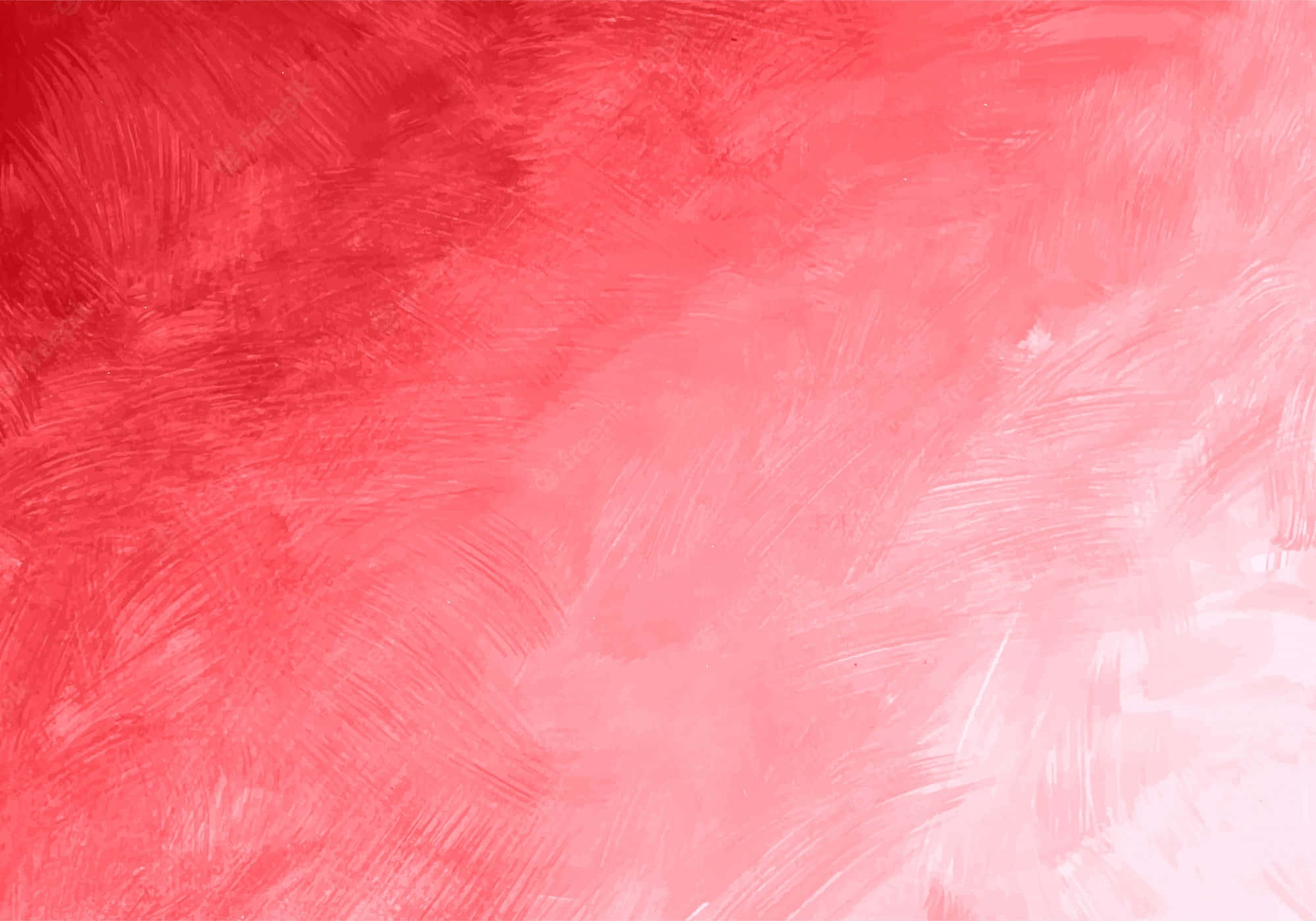 Soft Red Aesthetic 桌布 壁紙 — 一個帶有紋理的抽象背景，以柔和珊瑚色和粉紅色調繪製，可見筆觸。