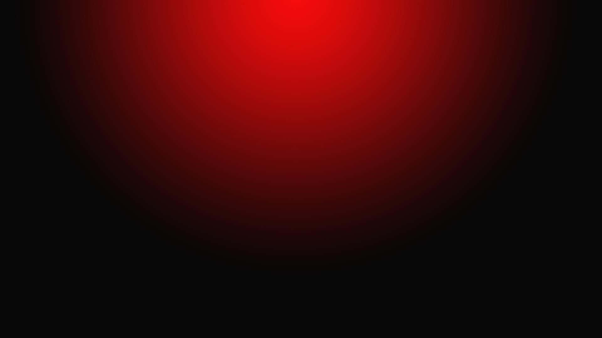 Dark Gradient 桌布 壁紙 — 一個明亮的紅色漸變圓圈在深黑色背景上柔和地脈動。