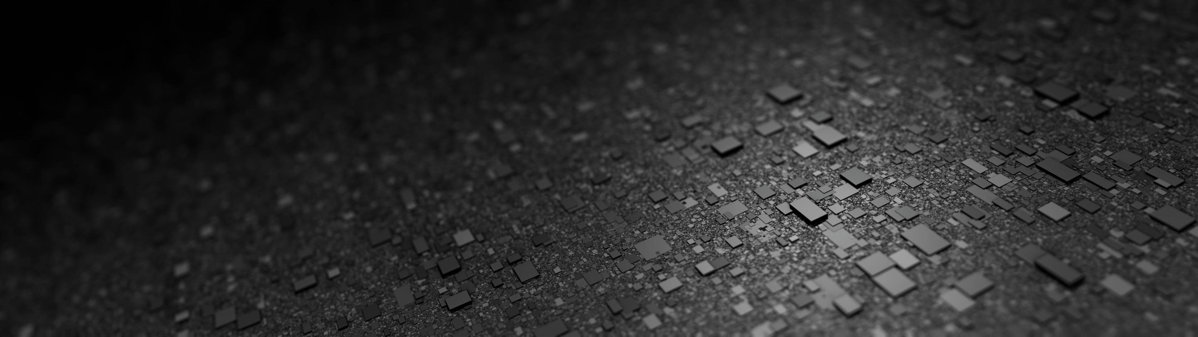 散落方形碎片和粗糙紋理的抽象暗色表面。 — 4K 丰田Supra 壁紙 壁紙