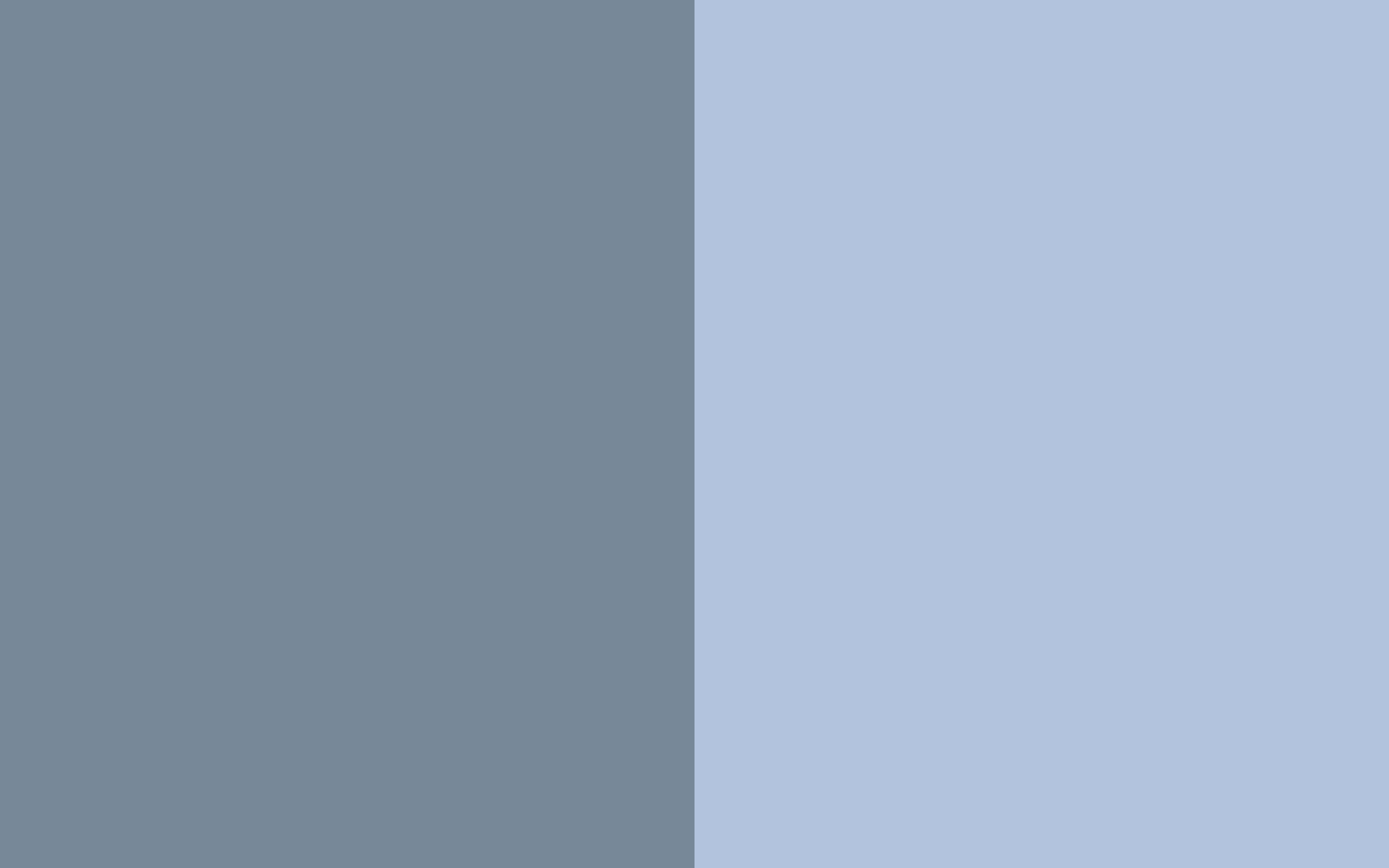 Blue And Gray 桌布 壁紙 — 一個極簡抽象構圖，垂直分成灰色和淺藍色兩種柔和漸變色調。