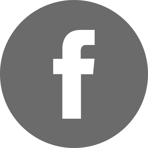 Circle Logo 桌布 壁紙 — 一個極簡的白色小寫f標誌，居中放置在純灰色背景上，帶有微妙的像素化邊緣。