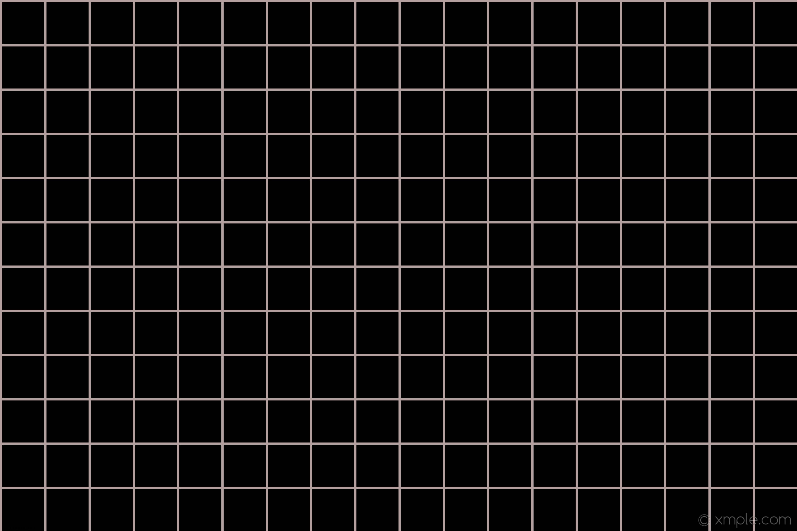 black and white aesthetic grid 桌布 壁紙 — 一個極簡的黑色背景，上面覆蓋著精確的白色網格圖案，營造出乾淨的幾何設計。