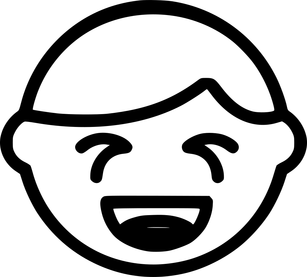 laughing cartoon 桌布 壁紙 — 一個極簡風格的黑色線條畫，描繪一張微笑的臉，眼睛是問號。