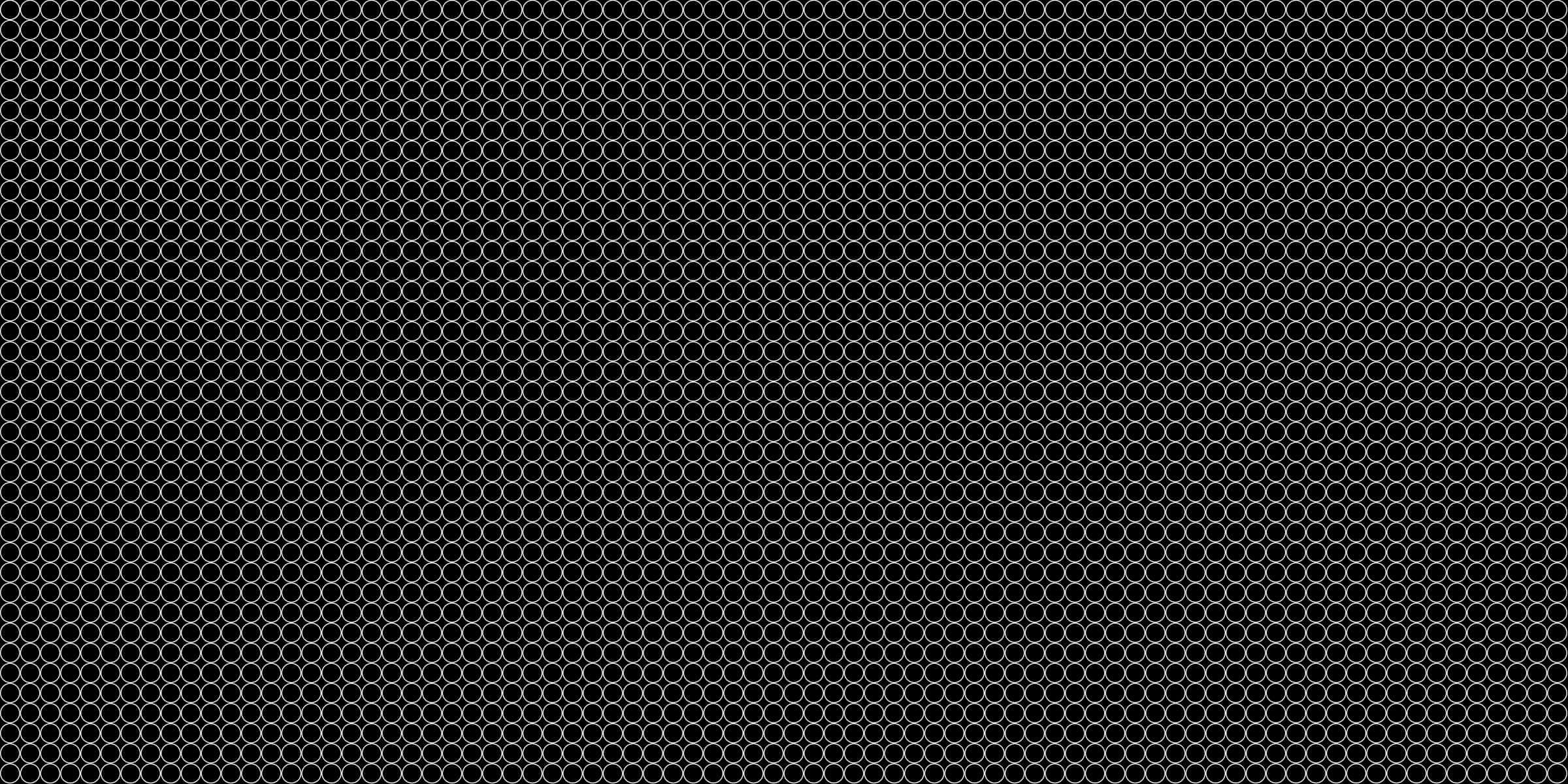Textures 桌布 壁紙 — 一個無縫的黑色背景，充滿重複的白色六邊形圖案，形成幾何紋理。