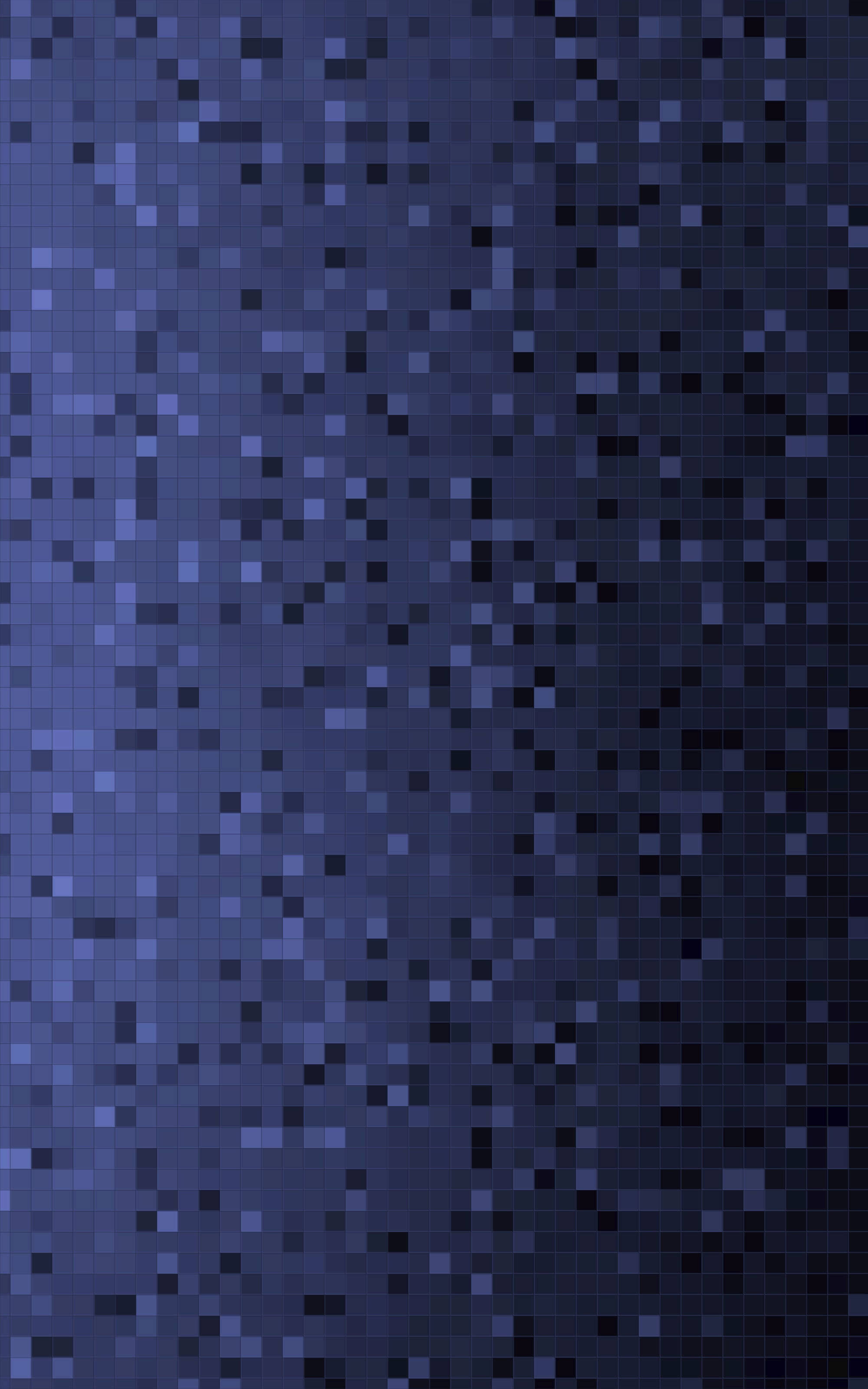 Pixel 桌布 壁紙 — 一個由不同藍色和黑色像素組成的數位馬賽克圖案，營造出有紋理的漸變背景。
