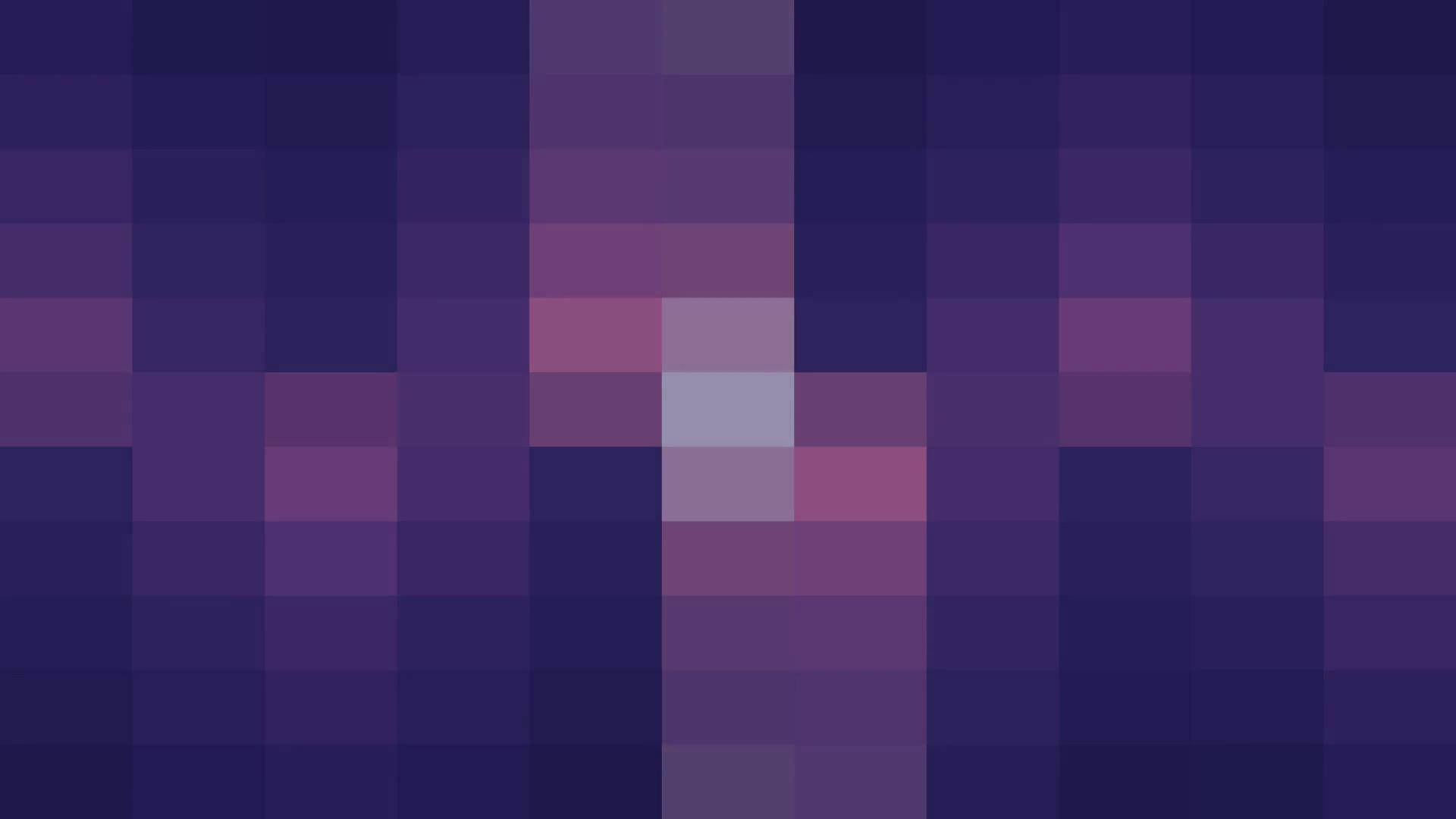 Indigo Aesthetic 桌布 壁紙 — 一個由深紫色和洋紅色組成的像素化抽象圖案，中央有一個淺灰色正方形。