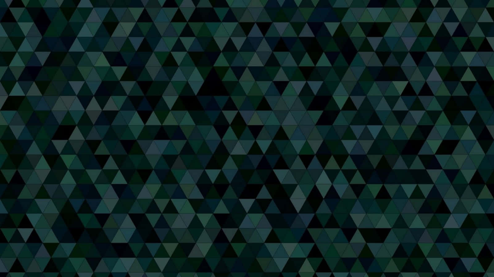 青色GIF 桌布 壁紙 — 一個由深青色和黑色三角形交錯組成的深色抽象圖案，營造出帶有紋理的幾何壁紙。