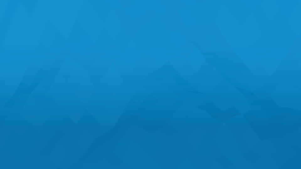 Pastel Blue Aesthetic Desktop 桌布 壁紙 — 一個由淺到深漸變的藍色多邊形層疊而成的舒緩抽象背景。