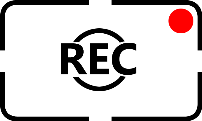 icon 桌布 壁紙 — 一個簡潔的黑色背景，右上角有一個鮮紅色的圓形。