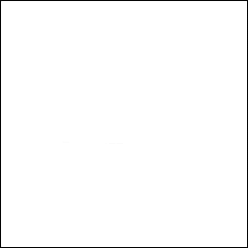 White Square 桌布 壁紙 — 一個純白色背景，周圍有細黑色邊框環繞整個框架。