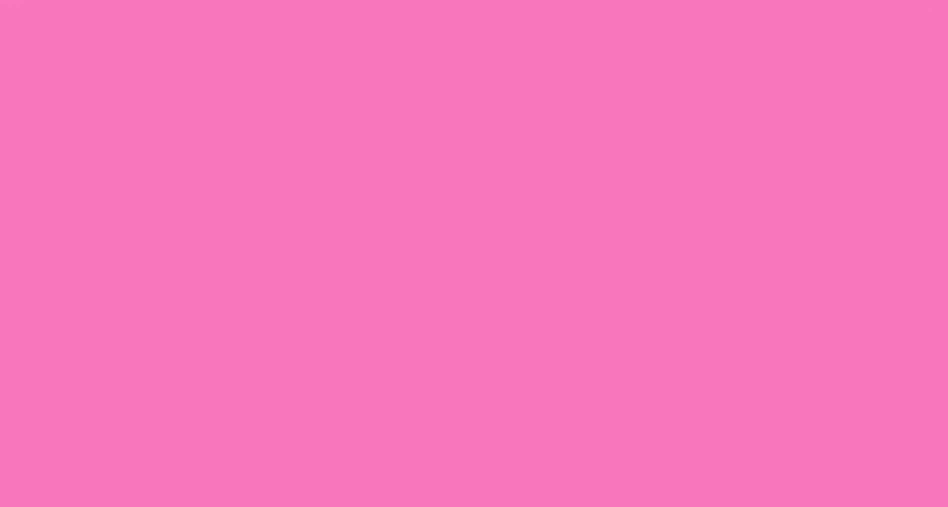 Plain Pink 桌布 壁紙 — 一個純色鮮豔粉紅色背景，沒有額外元素或紋理。