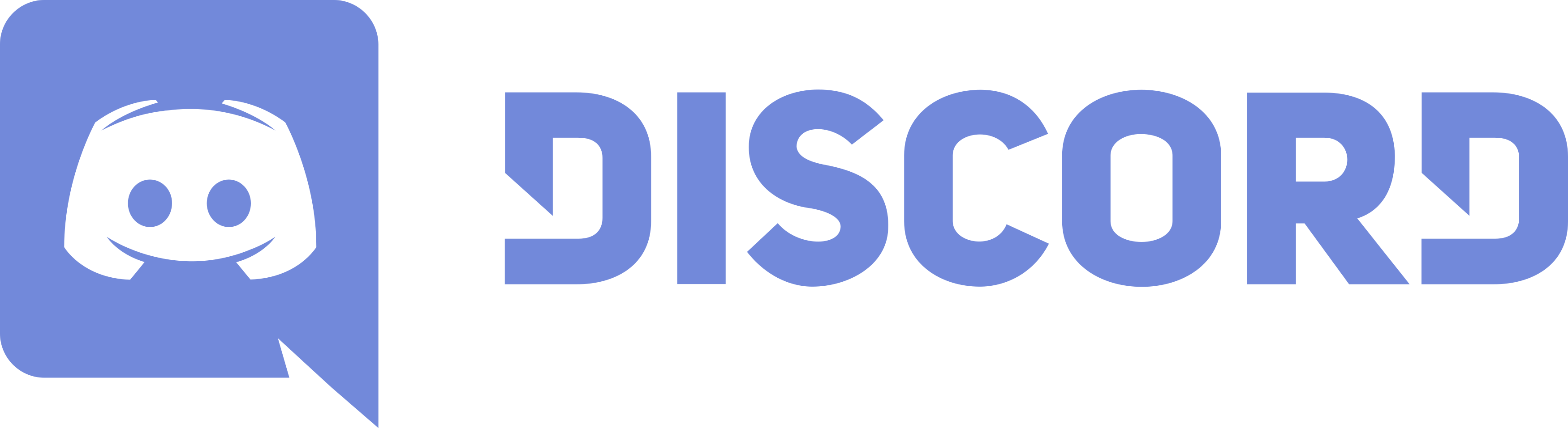 Discord 桌布 壁紙 — 一個藍色 Discord 標誌，對話氣泡內有卡通吉祥物，背景為黑色。