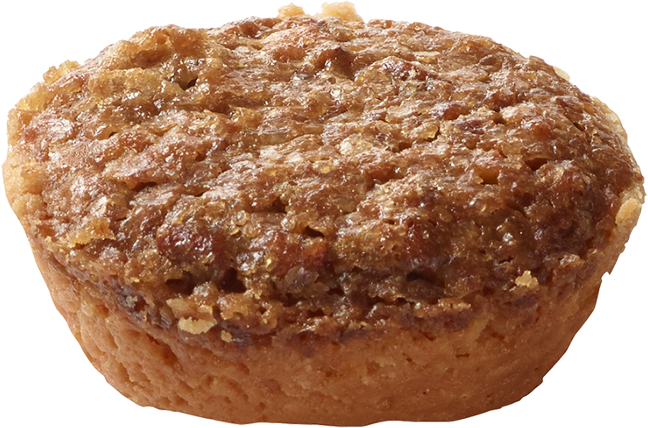 Desserts 桌布 壁紙 — 一個金黃色麩皮馬芬的特寫，上面有酥脆的酥粒配料，背景為黑色。
