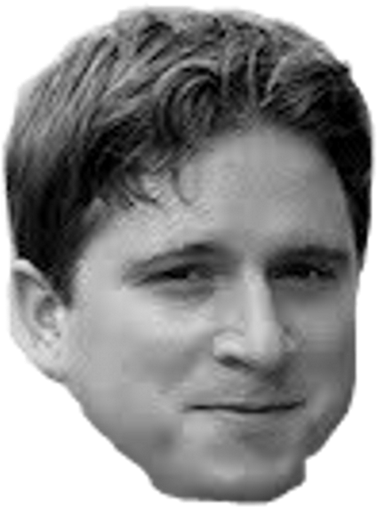 Meme Face 桌布 壁紙 — 一個黑白特寫肖像，一名波浪髮的男子對著鏡頭溫柔微笑。