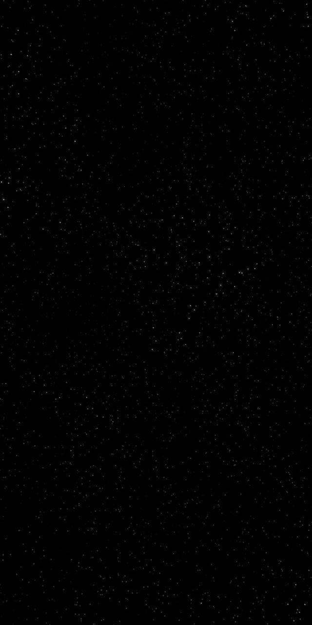 黑色背景上無數細小白色星星的星空夜空。 — 極簡動態 壁紙