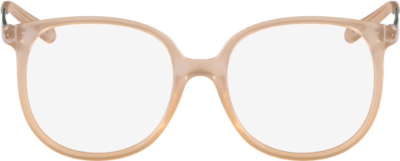 Eyeglasses 桌布 壁紙 — 一對半透明米色太陽眼鏡，灰色鏡片，黑色背景。