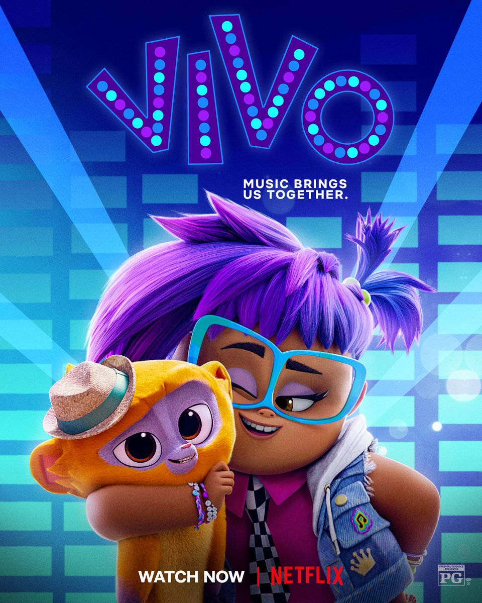 Vivo 桌布 壁紙 — 一張充滿活力的動畫海報，描繪一個紫髮女孩在霓虹燈照亮的城市環境中擁抱一隻黃貓。