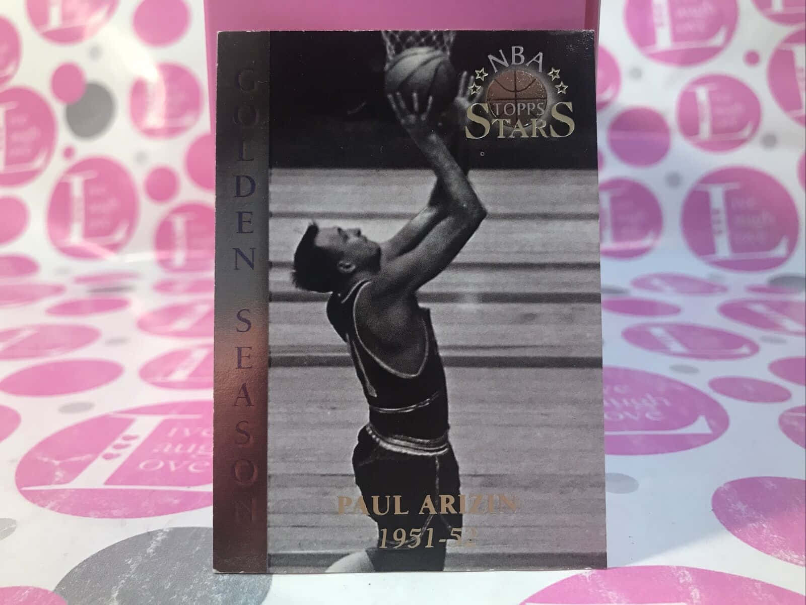 1951-52年保羅·阿里金的復古NBA Topps Stars籃球卡。 — NBA 壁紙