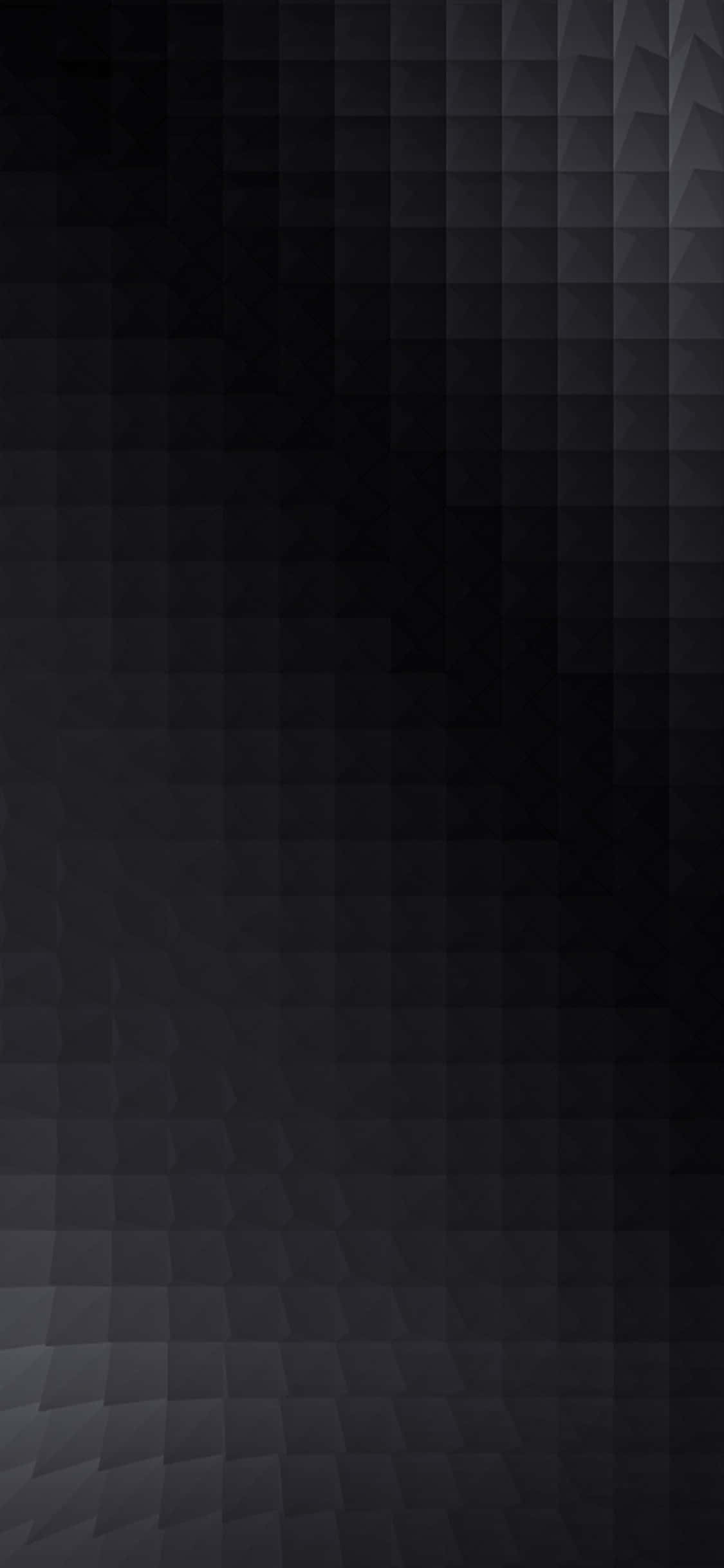 Black Gradient 桌布 壁紙 — 一張極簡抽象風格桌布，以深灰色幾何形狀的漸變營造出微妙的3D效果。