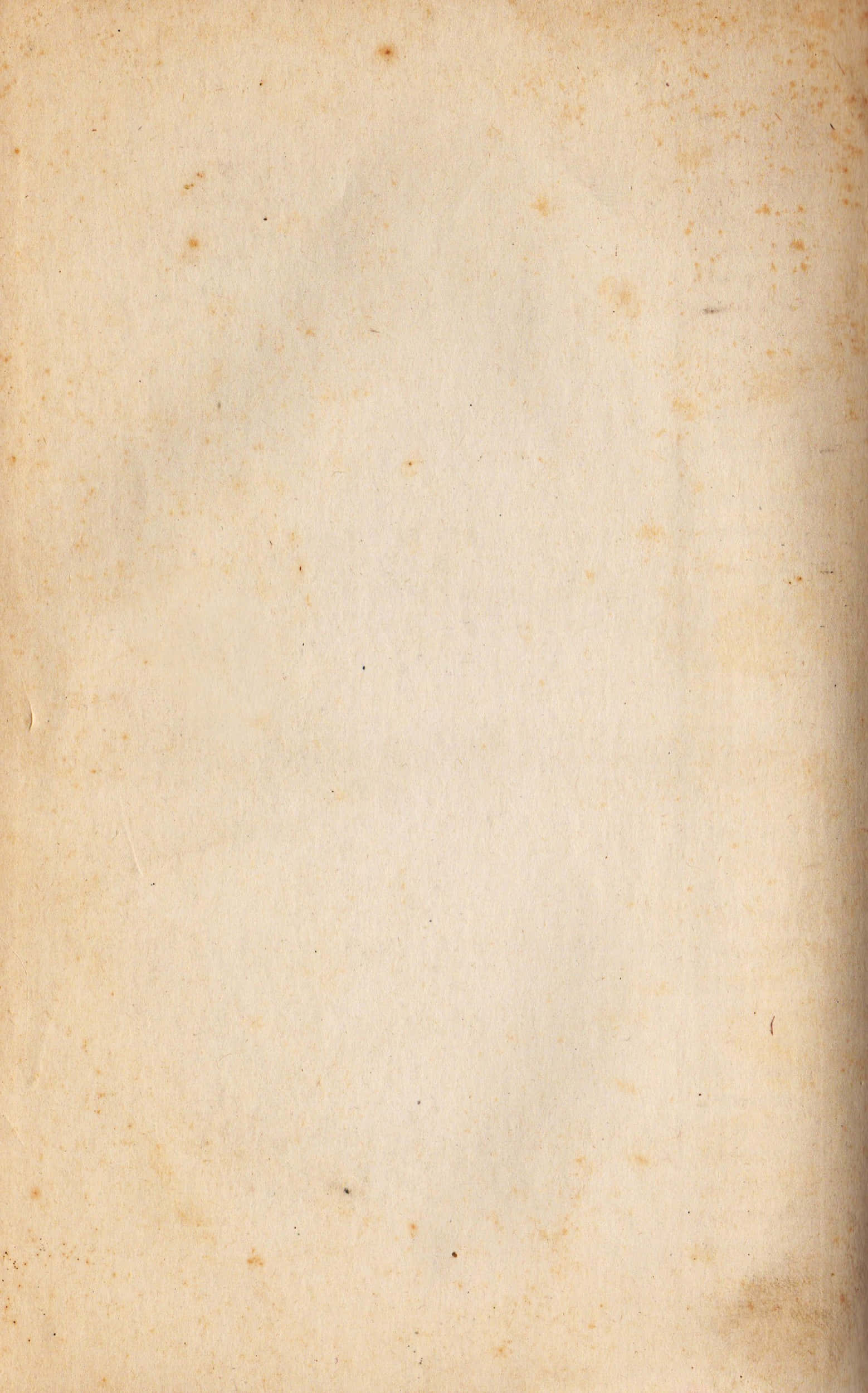 Vintage Paper 桌布 壁紙 — 一張陳舊米色紙張的特寫，帶有細微污漬和紋理，顯示磨損和時間的痕跡。