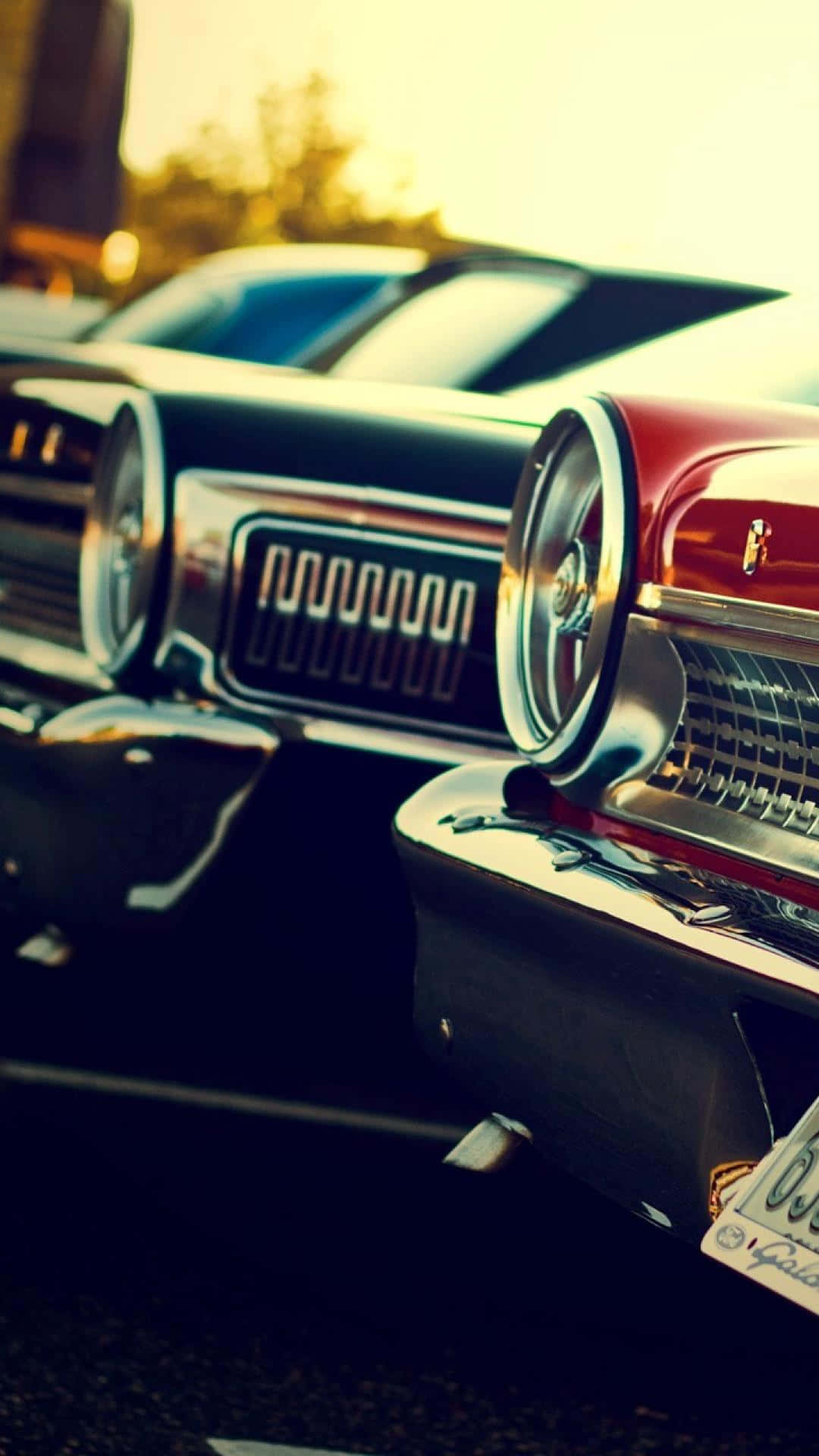 Old School Mobile — 老車 壁紙