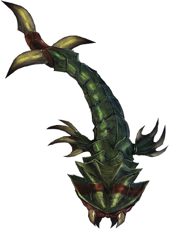 enemy 桌布 壁紙 — 一條帶有尖刺尾巴和鋒利爪子的綠色鱗片龍，在黑色背景上擺出攻擊姿態，充滿威脅。