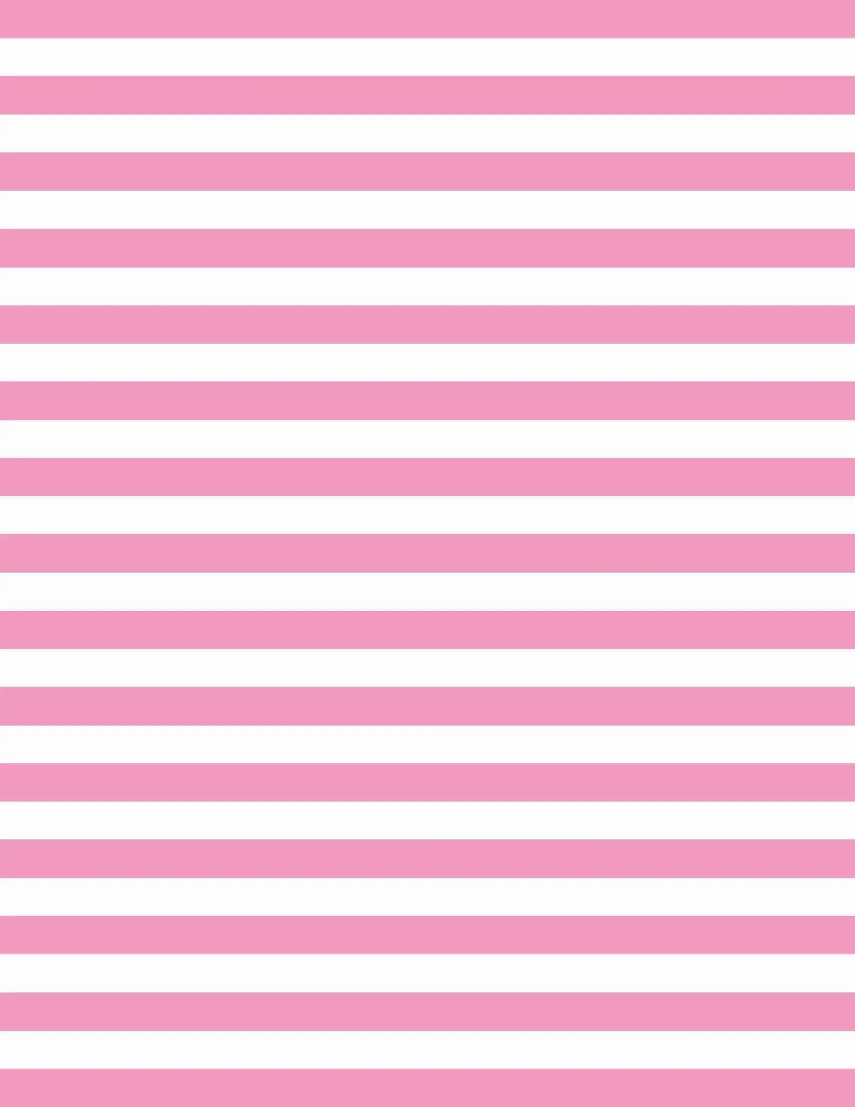 Stripes 桌布 壁紙 — 一款以粉紅色和白色相間水平條紋營造出簡潔幾何圖案的壁紙。