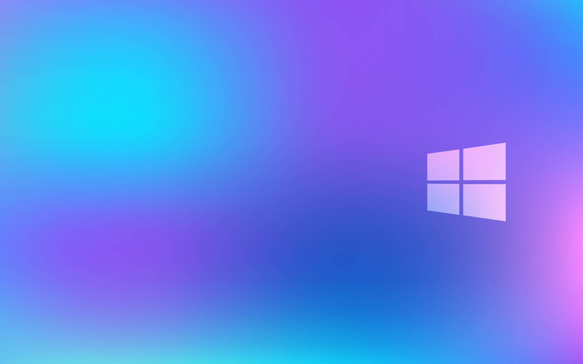 Windows標誌在藍色和紫色漸變背景上 — Valorant Logo 壁紙