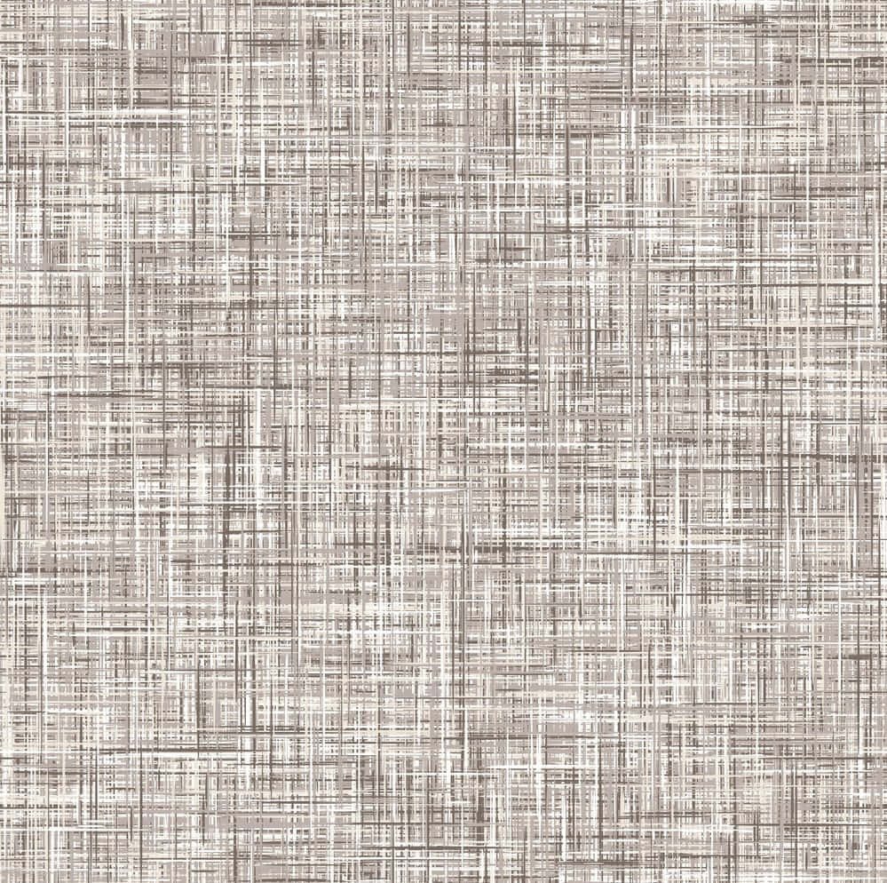 Linen 桌布 壁紙 — 一款帶有紋理的壁紙，具有密集的灰色和白色線條交錯圖案，營造出現代抽象設計。