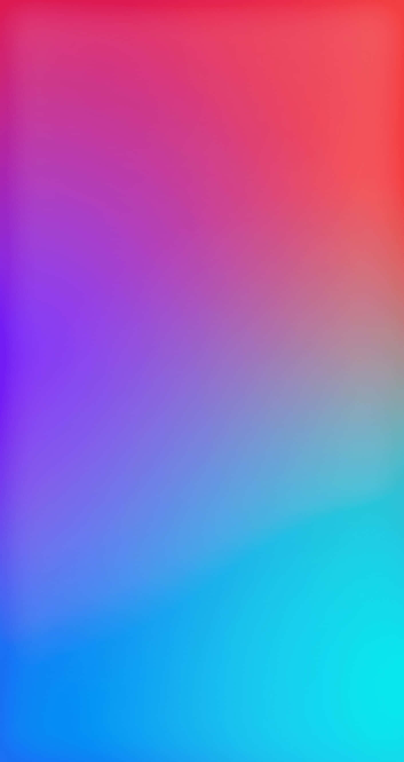 Retina Display 桌布 壁紙 — 一款平滑漸層桌布，融合了紅色、粉紅色、紫色、藍色和青色，呈現柔和流暢的色調。
