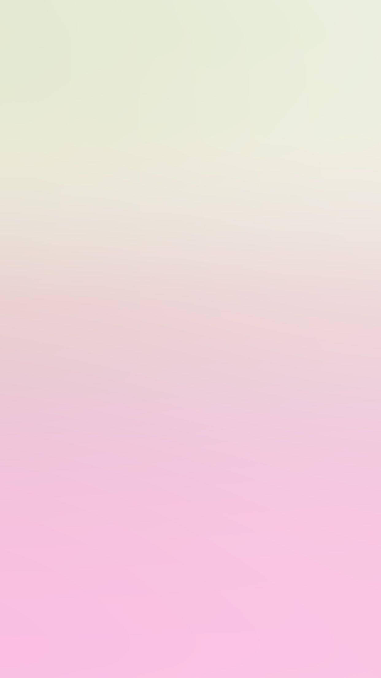 Pastel Pink iPhone 桌布 壁紙 — 一款柔和漸層壁紙，從淡綠色過渡到溫柔粉紅色，帶有細膩的水彩紋理。