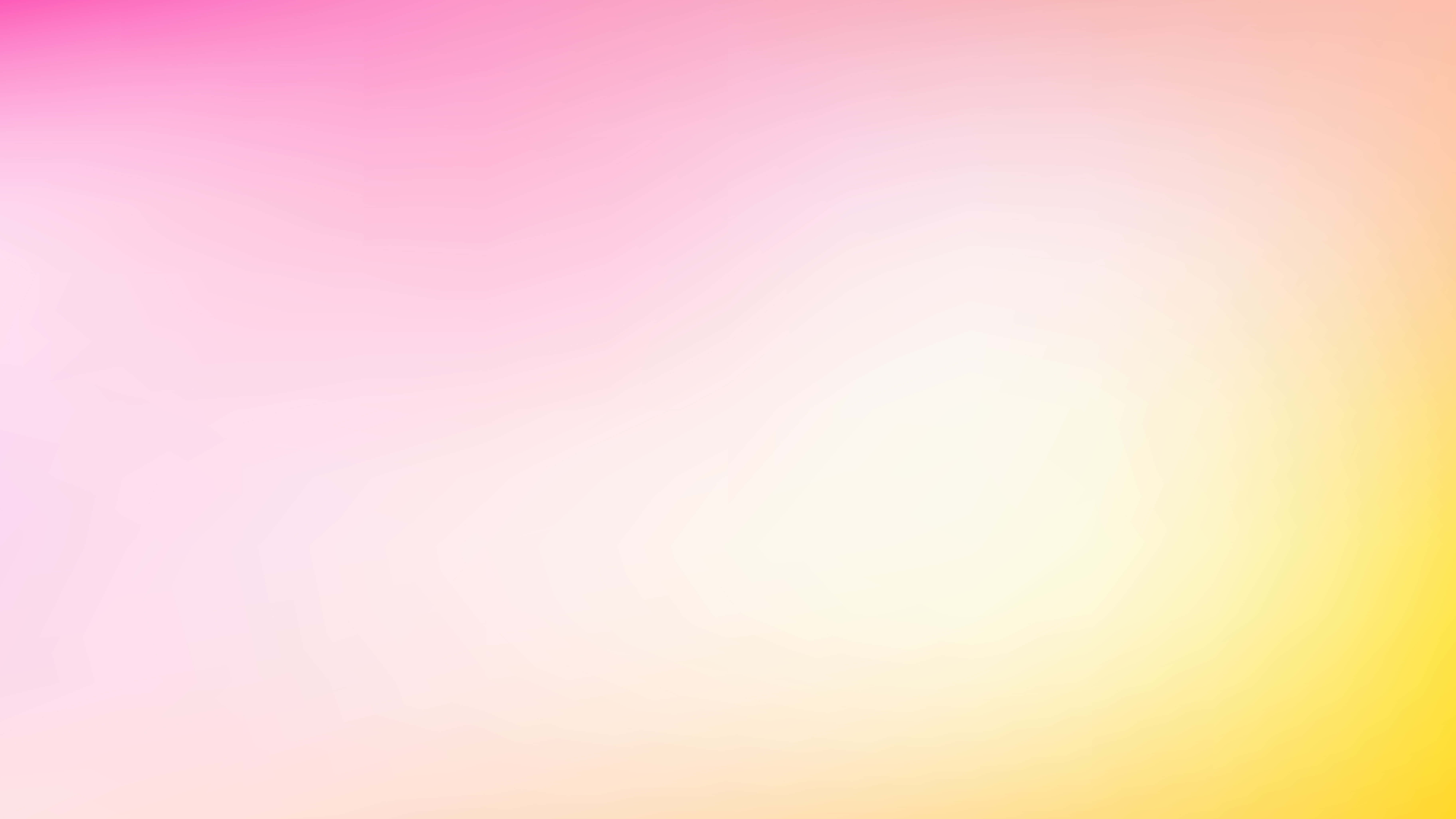 Pink And Yellow 桌布 壁紙 — 一款柔和漸層壁紙，融合粉紅薰衣草和溫暖黃色調，帶有輕柔流暢的過渡效果。