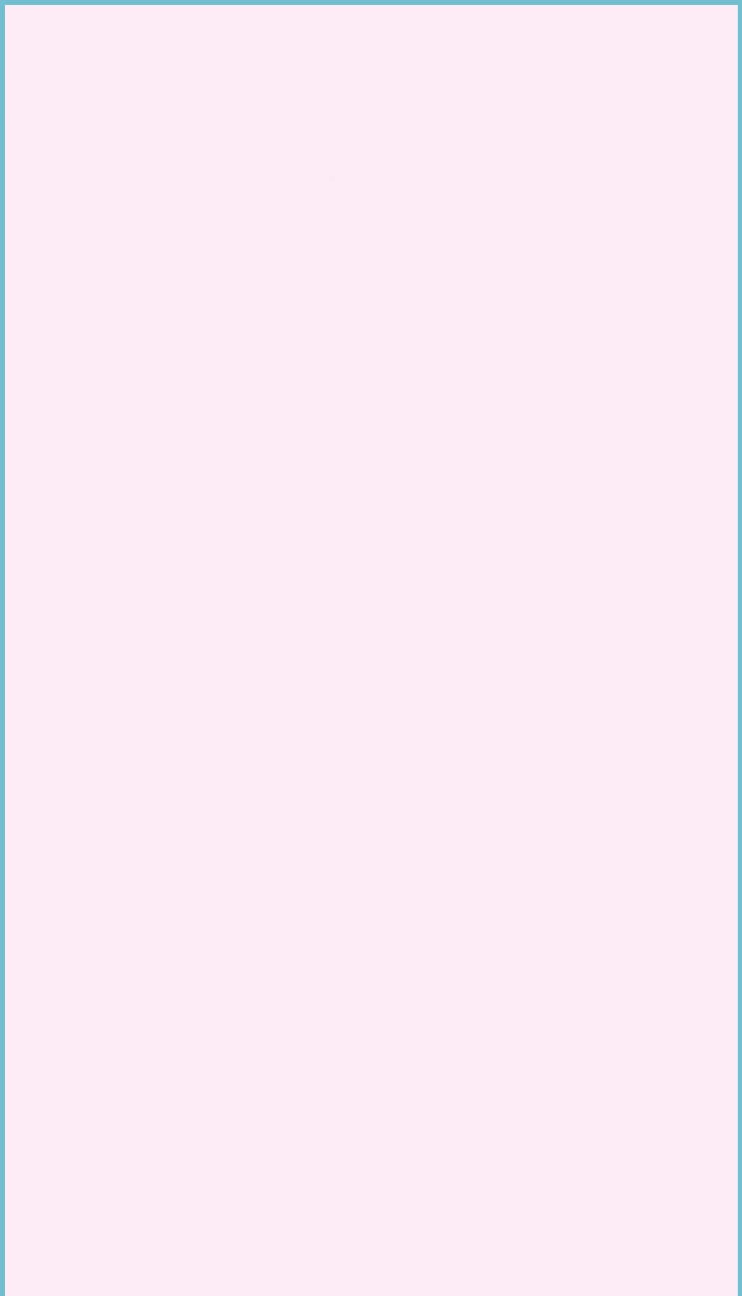 Aesthetic One Color 桌布 壁紙 — 一款極簡風格桌布，帶有柔和粉紅色背景和細淺藍色邊框。