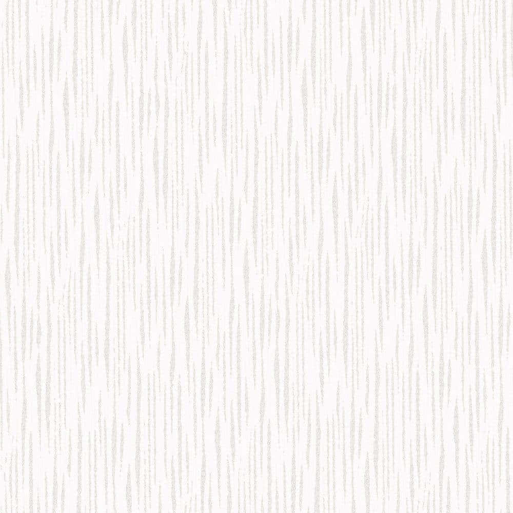 White Plain 桌布 壁紙 — 一款極簡風格的桌布，在柔和的白色背景上帶有精緻的垂直灰色筆觸。